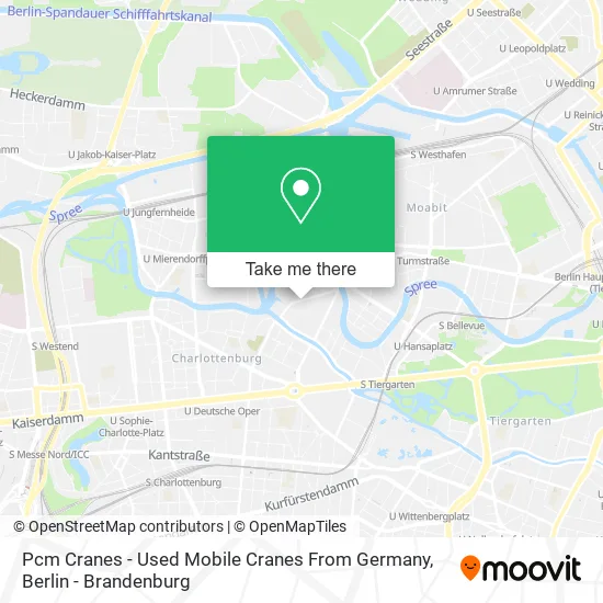 Карта Pcm Cranes - Used Mobile Cranes From Germany