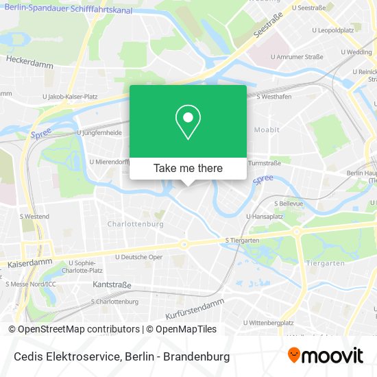 Cedis Elektroservice map