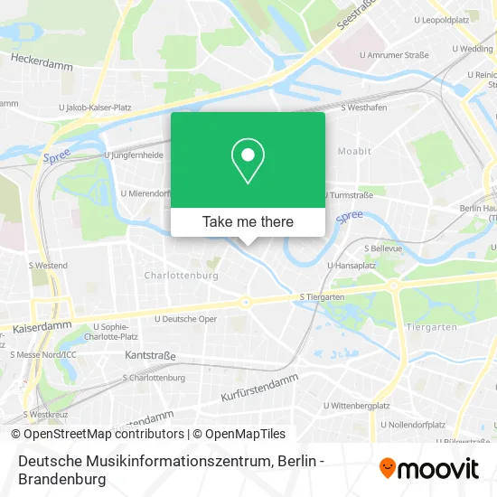 Карта Deutsche Musikinformationszentrum