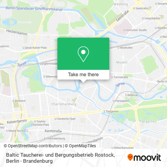 Карта Baltic Taucherei- und Bergungsbetrieb Rostock