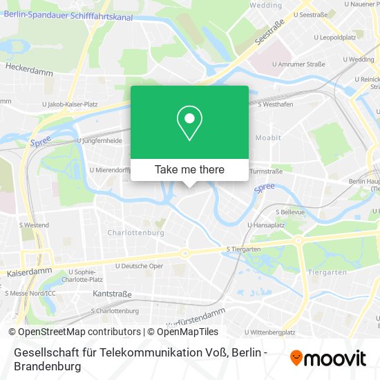 Gesellschaft für Telekommunikation Voß map