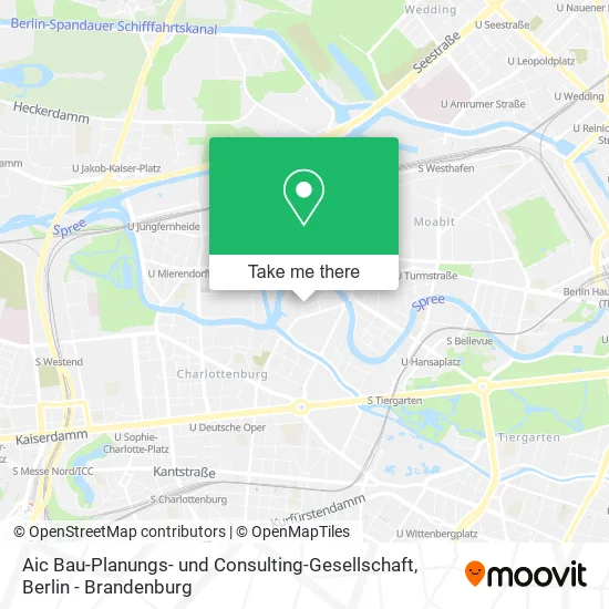 Карта Aic Bau-Planungs- und Consulting-Gesellschaft
