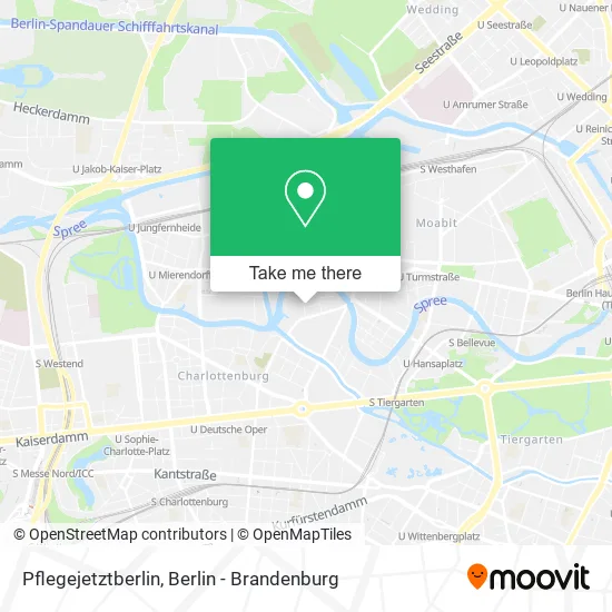 Карта Pflegejetztberlin