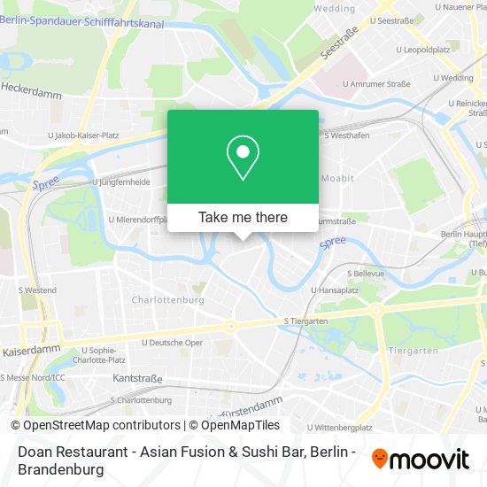 Doan Restaurant - Asian Fusion & Sushi Bar map