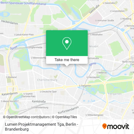 Карта Lumen Projektmanagement Tga