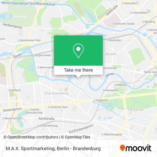 M.A.X. Sportmarketing map