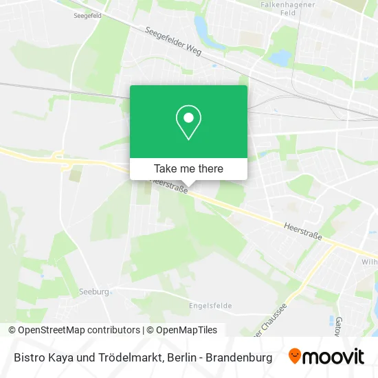 Карта Bistro Kaya und Trödelmarkt