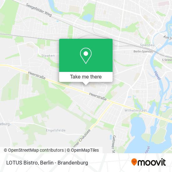 LOTUS Bistro map