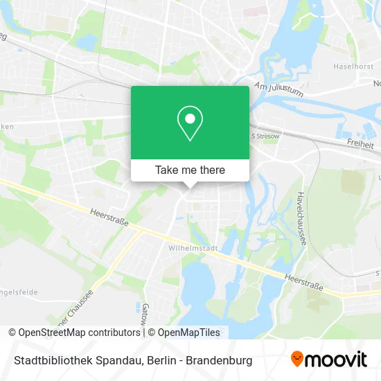 Карта Stadtbibliothek Spandau
