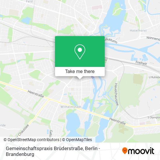 Gemeinschaftspraxis Brüderstraße map