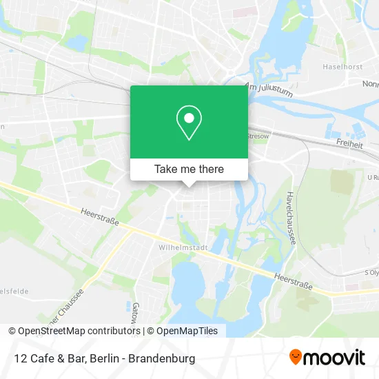 Карта 12 Cafe & Bar