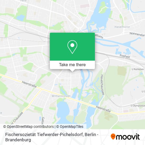 Fischersozietät Tiefwerder-Pichelsdorf map