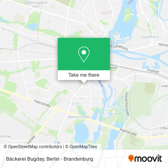 Карта Bäckerei Bugday