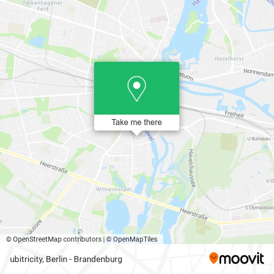 Карта ubitricity