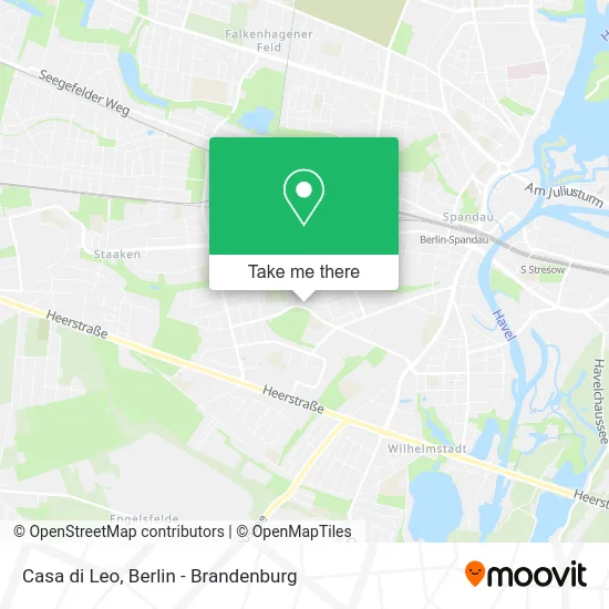 Карта Casa di Leo