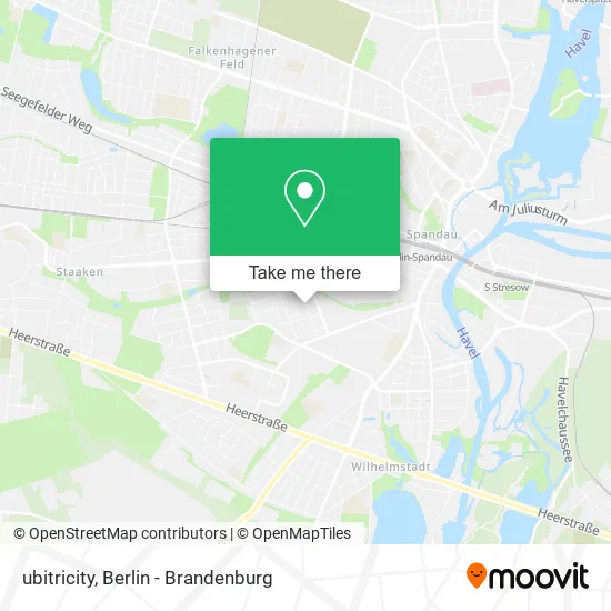 Карта ubitricity