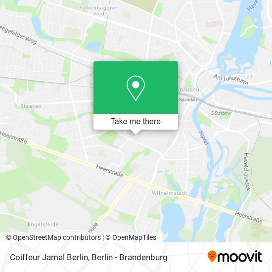 Coiffeur Jamal Berlin map