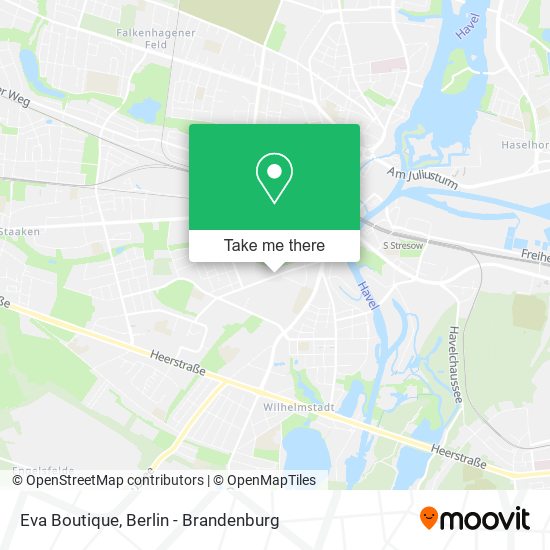 Eva Boutique map