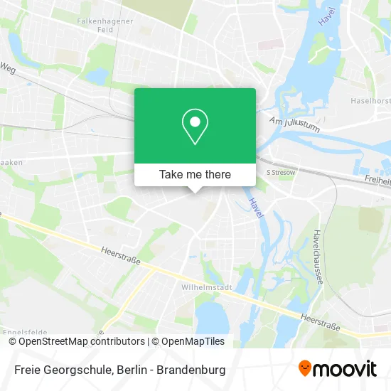 Freie Georgschule map