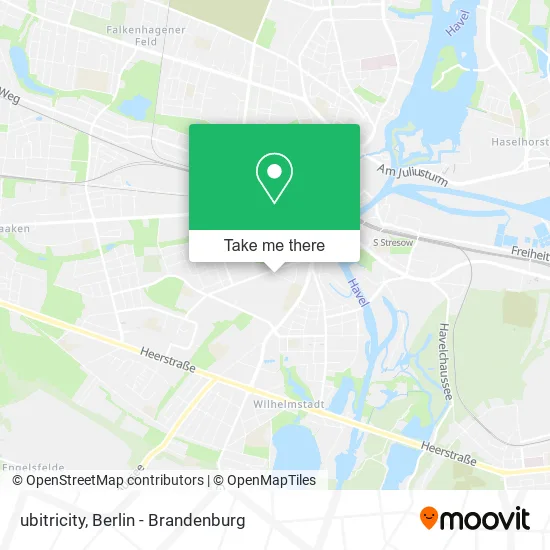 Карта ubitricity