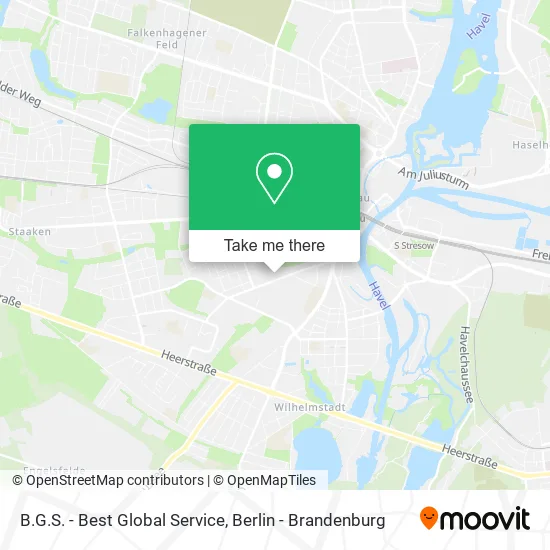 B.G.S. - Best Global Service map