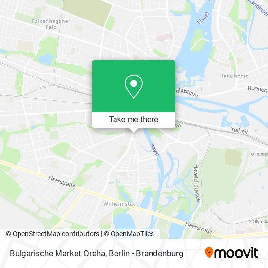 Bulgarische Market Oreha map