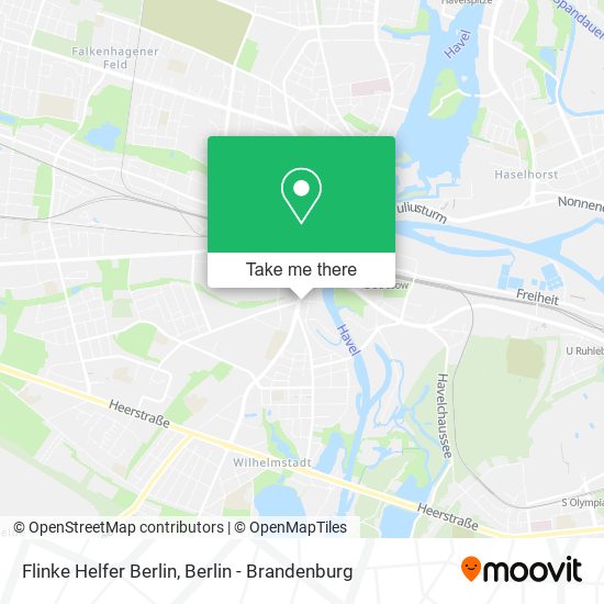 Карта Flinke Helfer Berlin