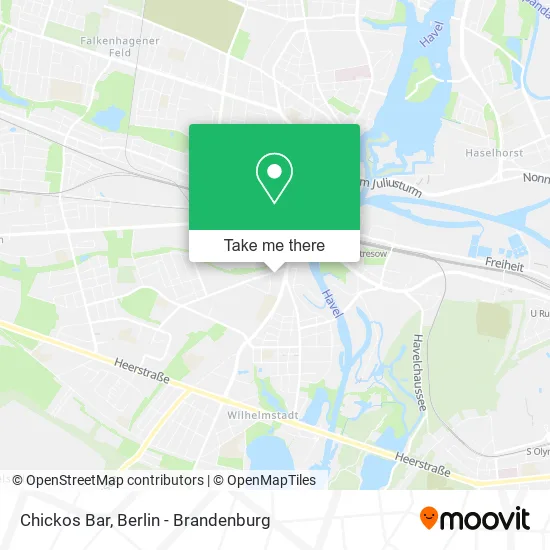 Карта Chickos Bar