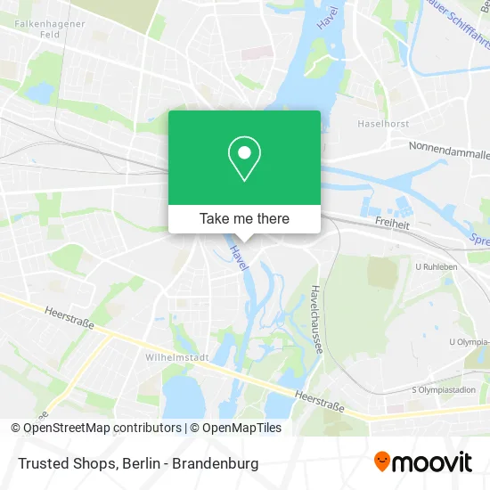 Карта Trusted Shops