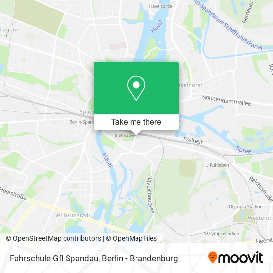 Fahrschule Gfl Spandau map
