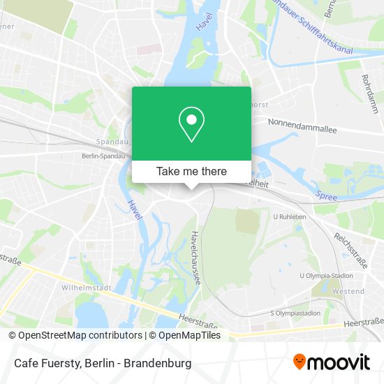 Cafe Fuersty map
