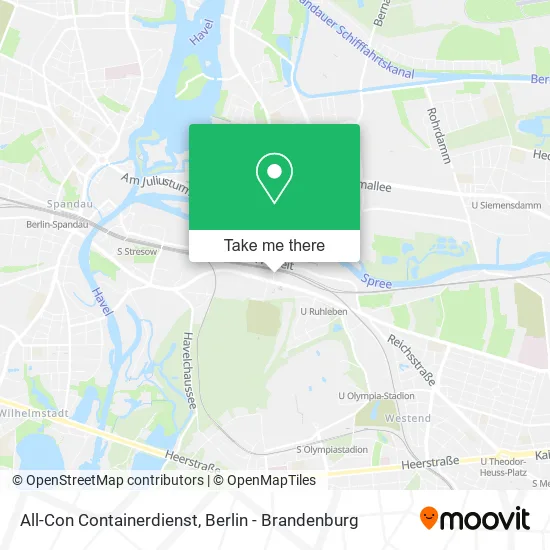 Карта All-Con Containerdienst