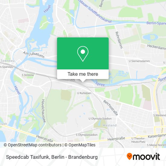 Карта Speedcab Taxifunk