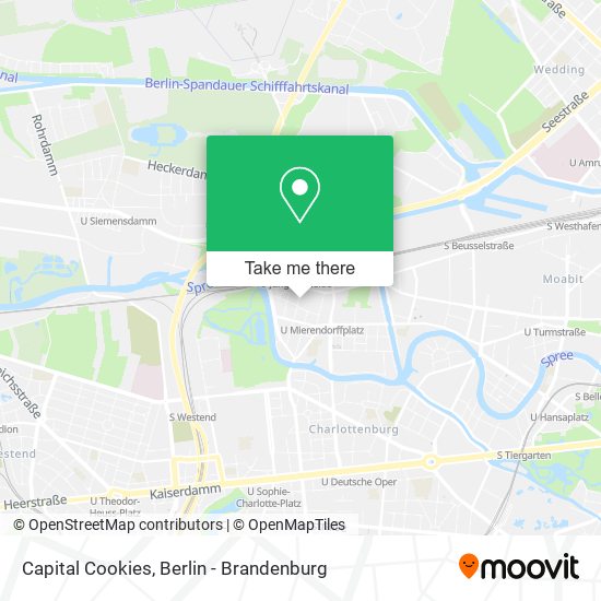 Capital Cookies map