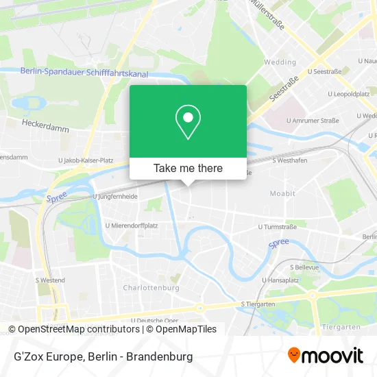 Карта G'Zox Europe