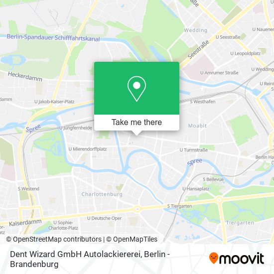 Dent Wizard GmbH Autolackiererei map