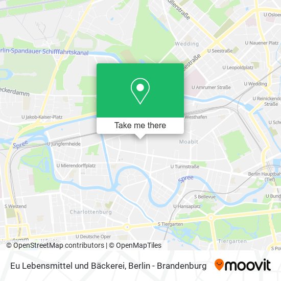 Eu Lebensmittel und Bäckerei map