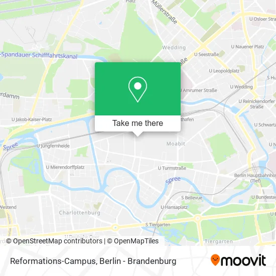 Карта Reformations-Campus