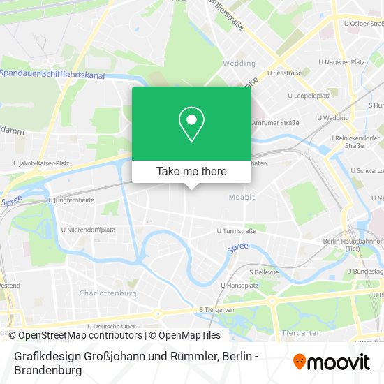 Grafikdesign Großjohann und Rümmler map