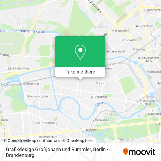 Карта Grafikdesign Großjohann und Rümmler