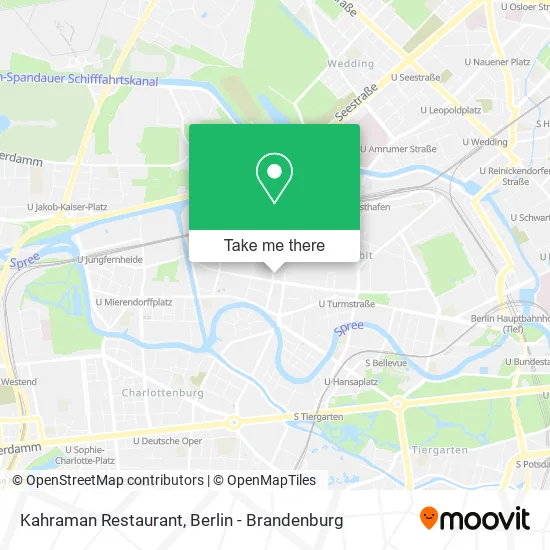 Kahraman Restaurant map