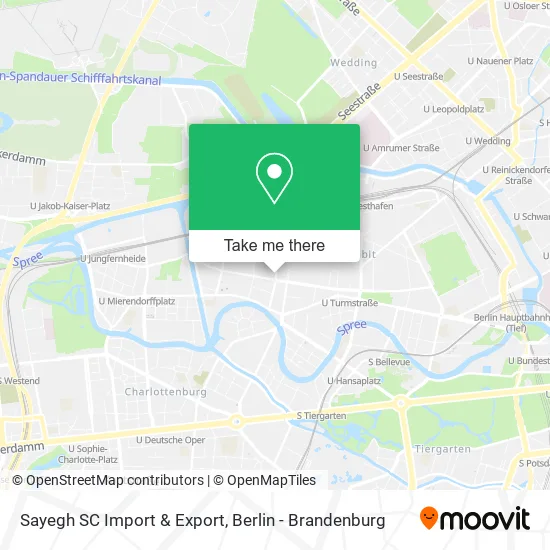Карта Sayegh SC Import & Export