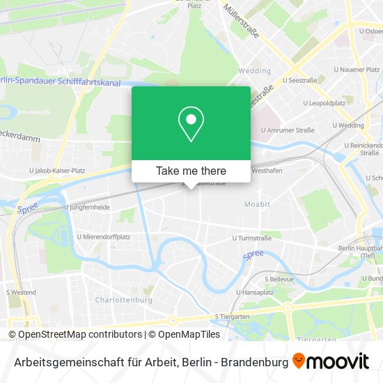 Arbeitsgemeinschaft für Arbeit map