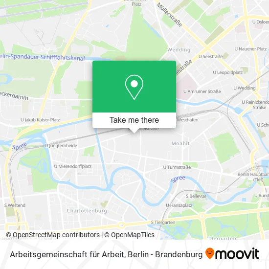 Карта Arbeitsgemeinschaft für Arbeit
