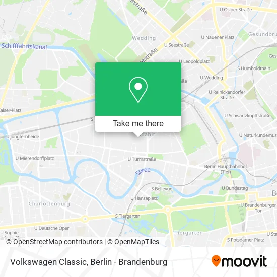 Volkswagen Classic map