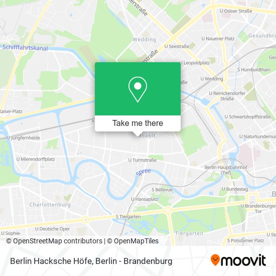 Berlin Hacksche Höfe map