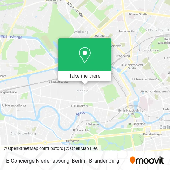 E-Concierge Niederlassung map