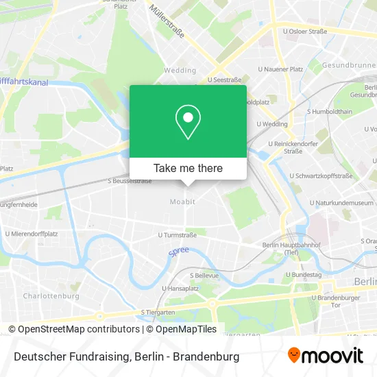 Карта Deutscher Fundraising