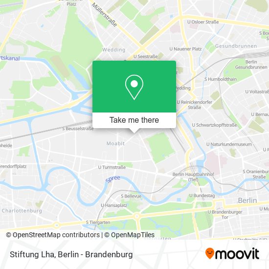 Stiftung Lha map