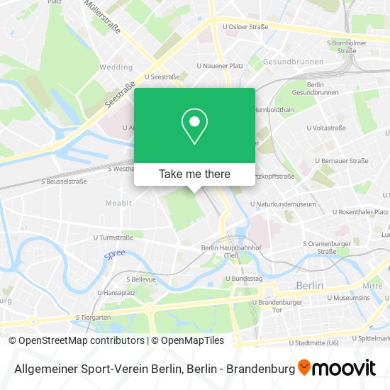Allgemeiner Sport-Verein Berlin map